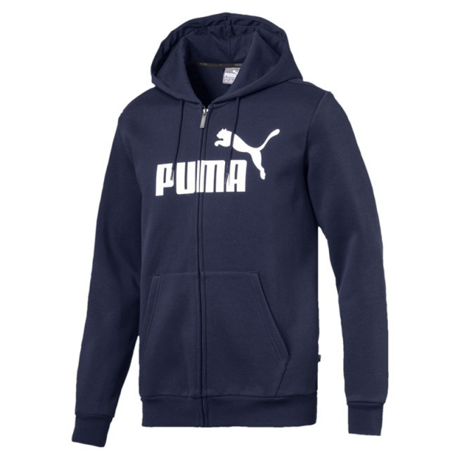 BAJU SNEAKERS PUMA Essentials Big Logo Full-Zip Hoodie